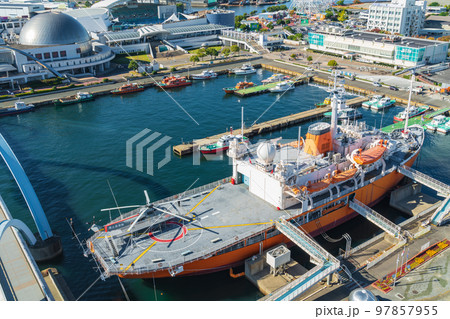 名古屋港ガーデンふ頭、ポートビルからの眺め〈愛知県名古屋市〉 名古屋港ガーデンふ頭、ポートビルからの眺め〈愛知県名古屋市〉 97857955