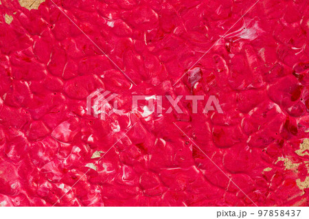 acrylic pink paint texture background on cardboard 97858437
