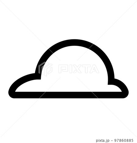Cloudy icon line isolated on white background. Black flat thin icon on modern outline style. Linear symbol and editable stroke. Simple and pixel perfect stroke vector illustration. Cloudy icon line isolated on white background. Black flat thin icon on modern outline style. Linear symbol and editable stroke. Simple and pixel perfect stroke vector illustration. 97860885