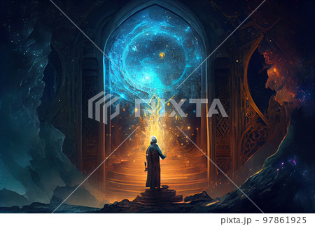 Esoteric spiritual meditation 97861925
