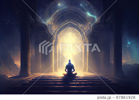 Esoteric spiritual meditation 97861926