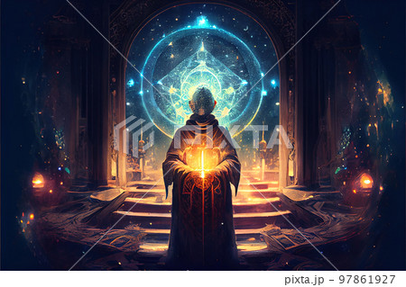 Esoteric spiritual meditation 97861927