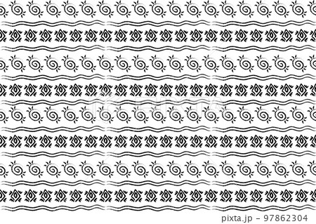African Motif Background 97862304