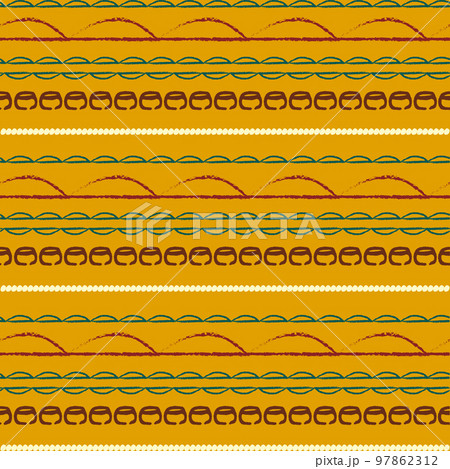 African Seamless Background 97862312