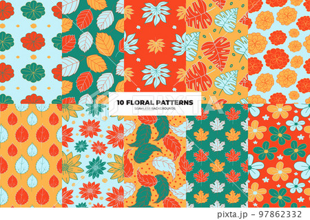 Vintage Background Set 97862332