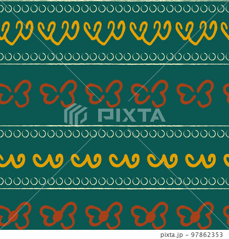 African Motif Background 97862353