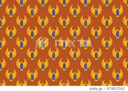 Seamless Egyptian Background 97862562