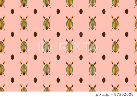 African Fabric Background African Fabric Background 97862609