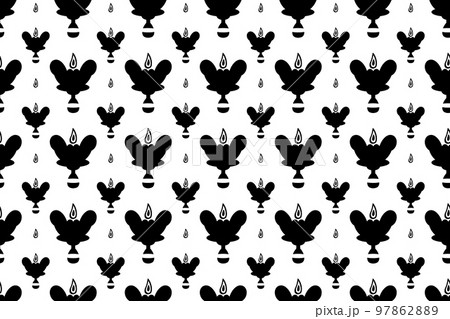 Indian Retro Background 97862889