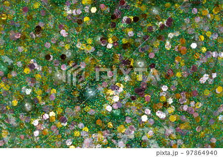 Green slime texture background Green slime texture background 97864940