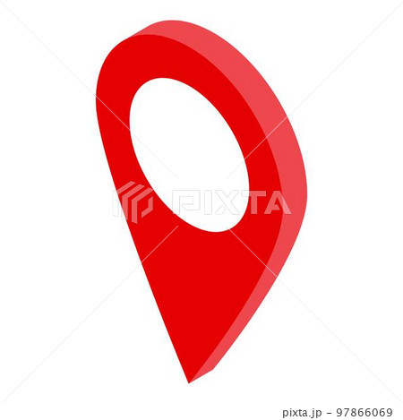 Gps pin home delivery icon. Isometric of gps pin home delivery vector icon for web design isolated on white background Gps pin home delivery icon. Isometric of gps pin home delivery vector icon for web design isolated on white background 97866069