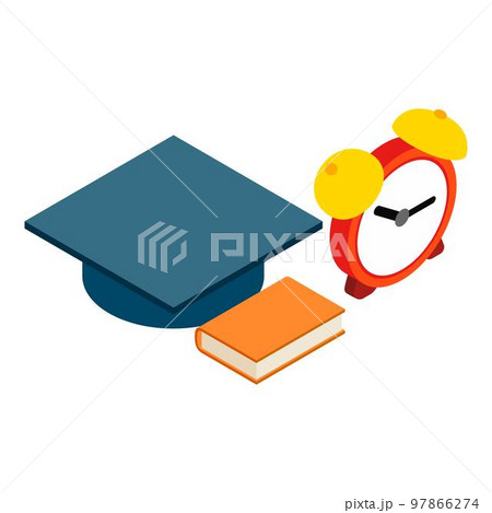 Education concept icon. Isometric illustration of education concept vector icon for web Education concept icon. Isometric illustration of education concept vector icon for web 97866274
