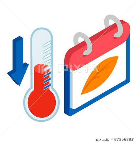 Weather change icon. Isometric illustration of weather change vector icon for web 97866292
