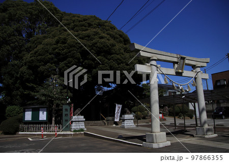 熊野神社入口 【千葉県松戸市にて】 熊野神社入口 【千葉県松戸市にて】 97866355