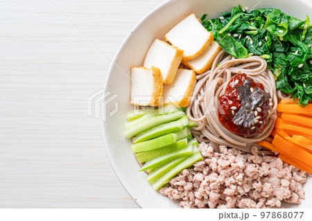 Korean spicy cold noodles 97868077