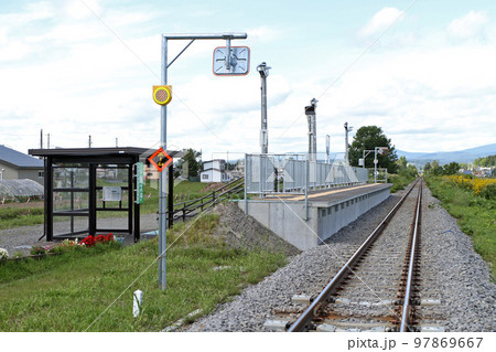 名寄高校駅　JR名寄高校駅　なよろこうこう　W47　宗谷本線　2022年3月移転開業 97869667