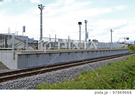 名寄高校駅　JR名寄高校駅　なよろこうこう　W47　宗谷本線　2022年3月移転開業 97869668