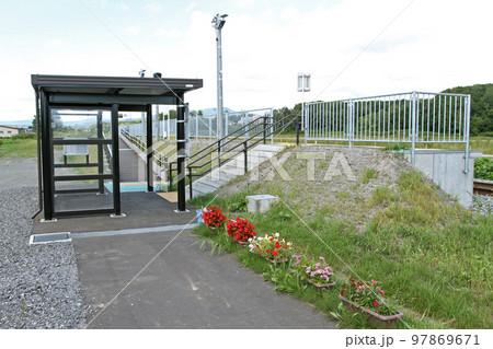 名寄高校駅　JR名寄高校駅　なよろこうこう　W47　宗谷本線　2022年3月移転開業 97869671