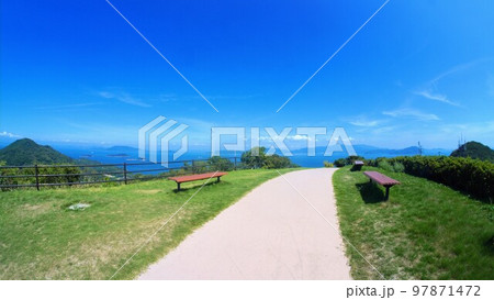 あじ竜王山公園の風景【高松市庵治町】3 97871472