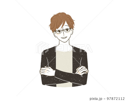 笑顔の男性 97872112