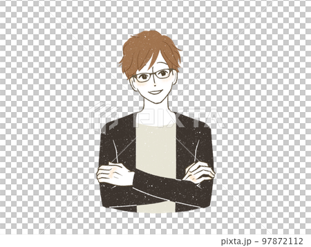 笑顔の男性 97872112