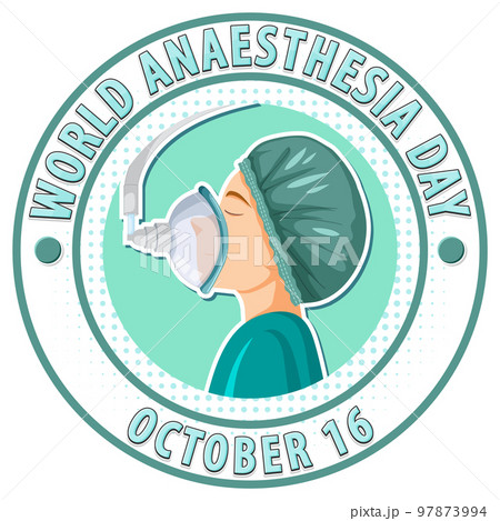 World Anaesthesia Day Logo Design World Anaesthesia Day Logo Design 97873994