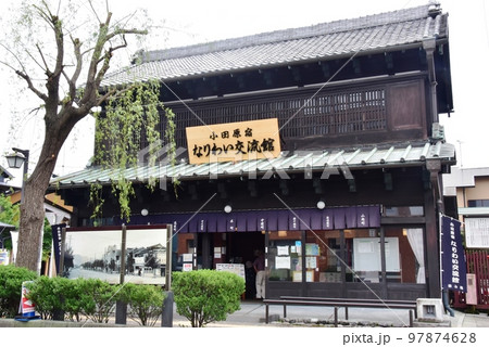 小田原市　小田原宿なりわい交流館と柳の木 97874628