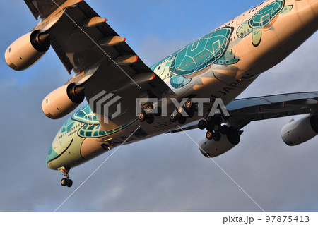 全日空 (ANA) の旅客機 A380-800 全日空 (ANA) の旅客機 A380-800 97875413