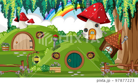 Hobbit house in the forest 97877223
