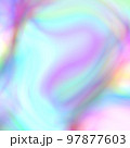 Iridescent holographic texture background. Excellent for web design, posters, covers, social media, packaging, fashion, or any other creative projects 97877603