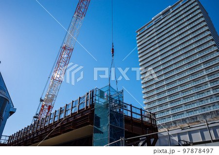 鉄道の高架化工事 東京都 東村山駅周辺 2022.12　a-1 97878497