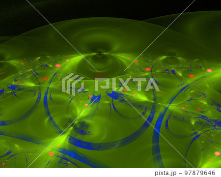 Imaginatory fractal abstract background Image 97879646