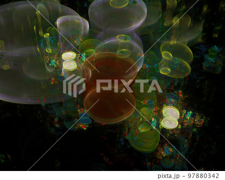 Imaginatory fractal abstract background Image Imaginatory fractal abstract background Image 97880342