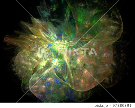 Imaginatory fractal abstract background Image 97880391