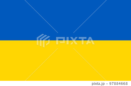 世界の国旗ーウクライナUkraineー
