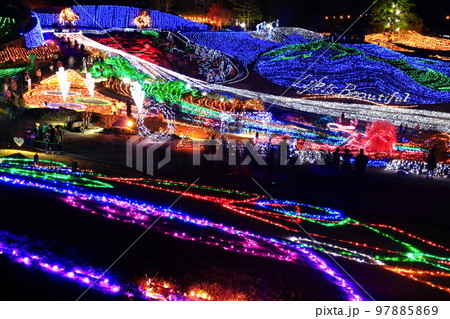 【香川県】国営讃岐まんのう公園のイルミネーション(ウィンターファンタジー) 【香川県】国営讃岐まんのう公園のイルミネーション(ウィンターファンタジー) 97885869