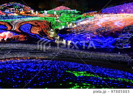 【香川県】国営讃岐まんのう公園のイルミネーション（ウィンターファンタジー） 97885883