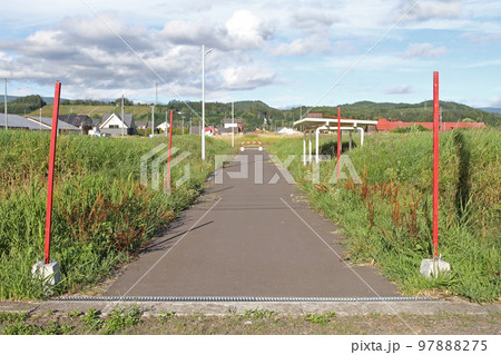 上りホーム直結通路　美深駅　JR美深駅　びふか　W54　宗谷本線　美幸線 97888275