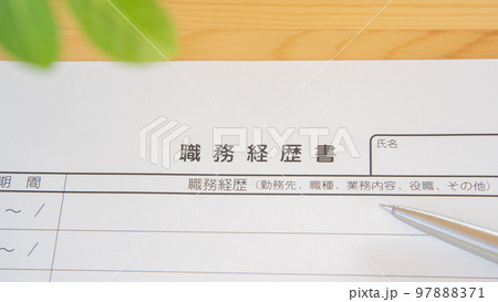 職務経歴書　イメージ 97888371