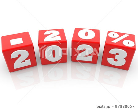 20 percent discount in 2023 on red play blocks 97888657