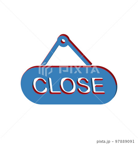 Illustration Vector graphic of Close Sign icon Illustration Vector graphic of Close Sign icon 97889091