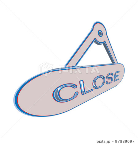 Illustration Vector graphic of Close Sign icon 97889097