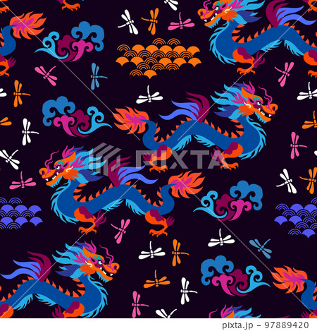 Dragon pattern 8 Dragon pattern 8 97889420