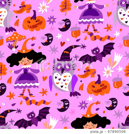 Halloween pattern 12 97890506
