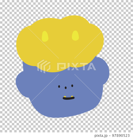 Aooni's face with a loose pattern Aooni's face with a loose pattern 97890523