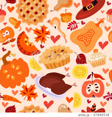 Thanksgiving Day pattern 1 Thanksgiving Day pattern 1 97890538