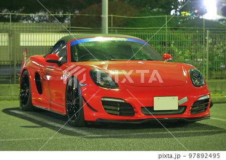 赤いスポーツカー イメージ 赤いスポーツカー イメージ 97892495