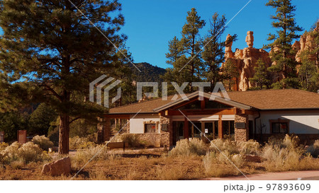 Red Canyon visitior center in Utah 97893609