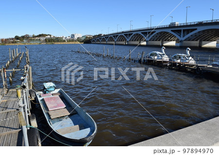 手賀沼 千葉県北部の湖沼 97894970