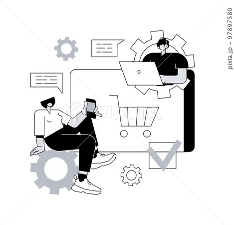 Acknowledgment received abstract concept vector illustration. Acknowledgment receipt letter, payment received, confirmation message, order status, correct delivery notification abstract metaphor. Acknowledgment received abstract concept vector illustration. Acknowledgment receipt letter, payment received, confirmation message, order status, correct delivery notification abstract metaphor. 97897580